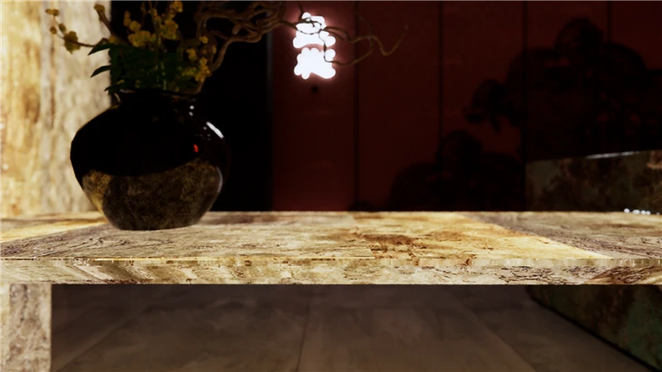 Marble Led Light For Background Dec