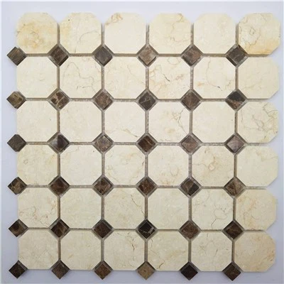 Dekoration Backplash Küche Marmor Mosaikfliesen